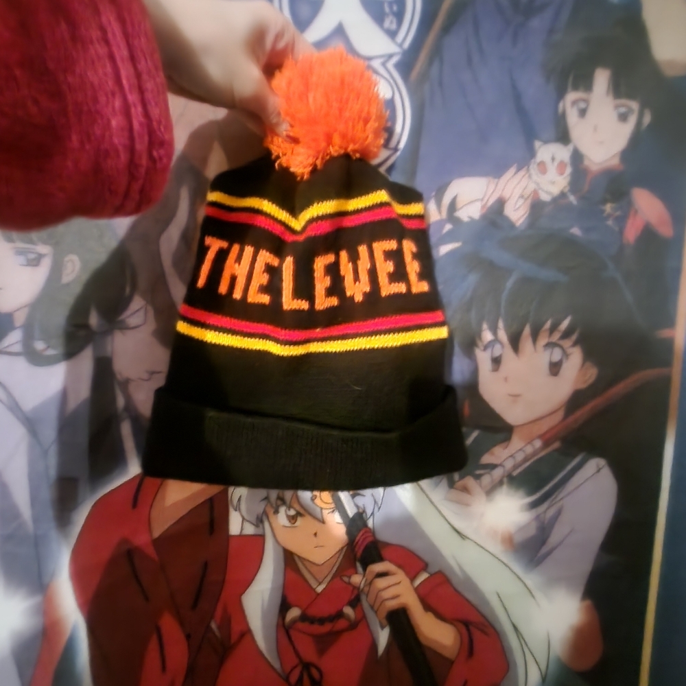 Winter beanie with pom pom